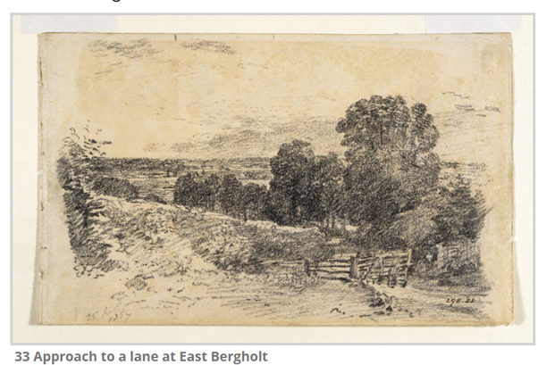 Approach to a lane East Bergholt
