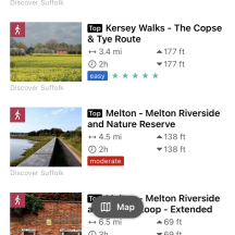APP Screenshot Discover Suffolk App