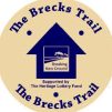 Brecks Trail waymarker disc Brecks Trail waymarker disc
