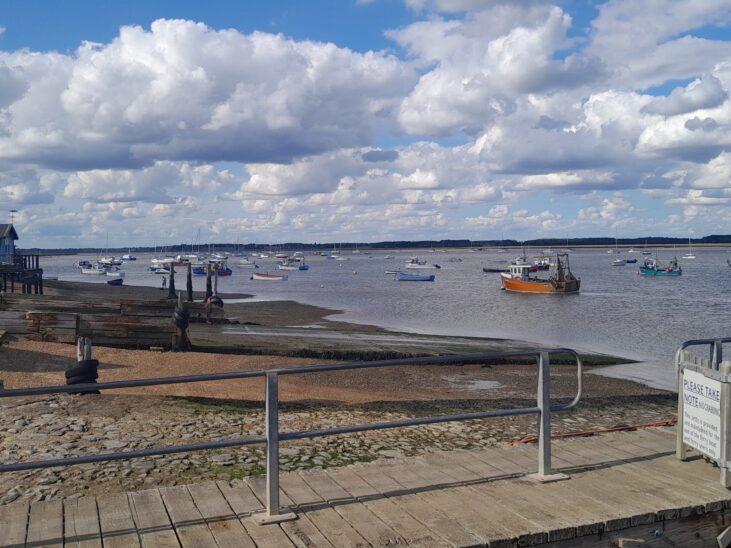 view at Felixstowe Ferry